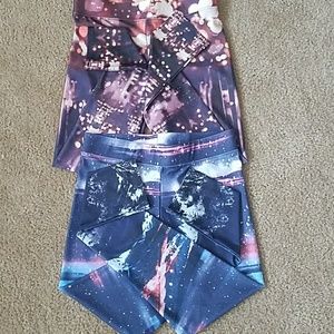America Eagle Printed Leggings (2)
